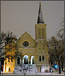 St Johns in the evening